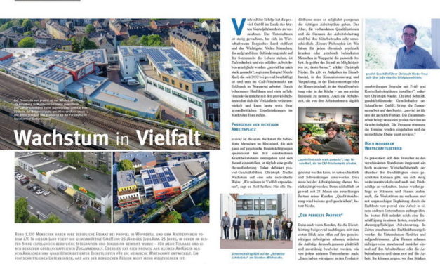 Wachstum in Vielfalt