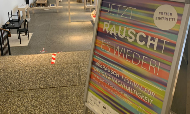 ökoRAUSCH 2020 – Alexianer Werkstätten GmbH unterstützt Festival für Design & Nachhaltigkeit